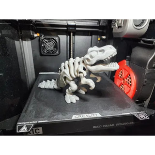 T-Rex in 3D có khớp in 3D đa sắc màu Decor góc học tập làm việc