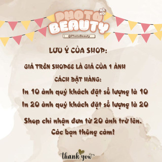 IN ẢNH THEO YÊU CẦU - 5x7 & 6x9 IDOL,KỶ NIỆM,KỶ YẾU, ĐÁM CƯỚI, DU LỊCH, GIA ĐÌNH CHẤT LƯỢNG CAO
