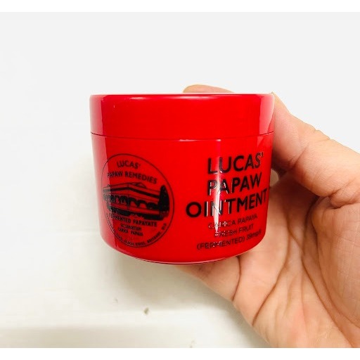 Kem bôi đa năng Lucas Papaw Ointment/ Grandpawpaw Úc 25g; 75g, Kem đu đủ tươi, an toàn, lành tính