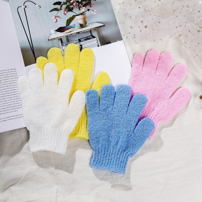 Găng Tay Tẩy Da Chết Body, Găng Tay Kì Ghét Massage Cơ Thể Tiện Dụng