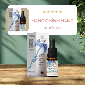 Vitamin D3K2 Đức D3 K2 Sunday Natural 10ml Cho Trẻ Từ Sơ Sinh Đến 4 Tuổi