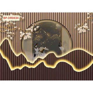 Tranh lam sóng tân cổ điển dán tường, phù hợp trang trí spa, trang trí phòng khách, nhà hàng (shop tặng kèm keo dán)