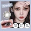 【local】Magister Kính áp tròng 6 tháng lens 1 cặp Allure Gray 14-14.5MM màu xám Series Shadow Gray kính áp tròng