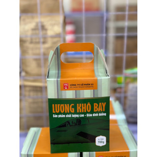 lương khô bay 700gr có 10 gói nhỏ