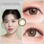 No.1🏆[mua 1 tặng 3] Magister lens xám tây lens đen lens giãn tròng to14.5kính áp tròng cận thị Màu nâu lens Màu đen lens