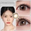 No.1🏆[mua 1 tặng 3] Magister lens xám tây lens đen lens giãn tròng to14.5kính áp tròng cận thị Màu nâu lens Màu đen lens