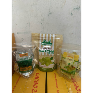 combo 3 lương khô mini matcha trà xanh bay happy 540gr