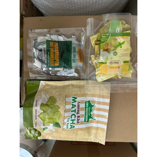 combo 3 lương khô mini matcha trà xanh bay happy 540gr