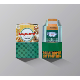 combo Lương khô bay và bb702 trọng lượng 1,7kg
