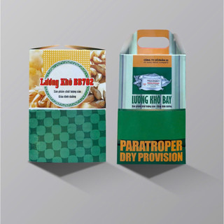 combo lương khô bay và bb702 nặng 1,4kg