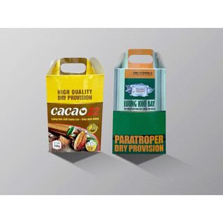combo lương khô bay va cacao 1,7kg