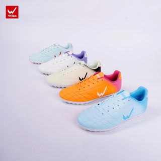 Giày Đá Bóng Wika Ultra 6 Cho Sân Cỏ Nhân Tạo, Da Nhăn Cao Cấp, Đã Khâu Toàn Bộ Đế