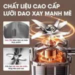 Máy Làm Sữa Hạt Magic A-100, Nắp & Cối Inox 304, Lưỡi Dao 8 Cánh, 8 Chức Năng Xay Nấu, BH 12 Tháng — ảnh 4