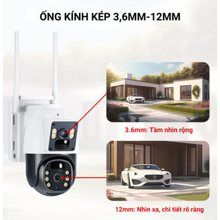 Camera Năng Lượng Mặt Trời VSTARCAM BG66DR - Dùng Sim 4g Đàm Thoại 2 Chiều, Xem Đêm, Báo Chuyển Động