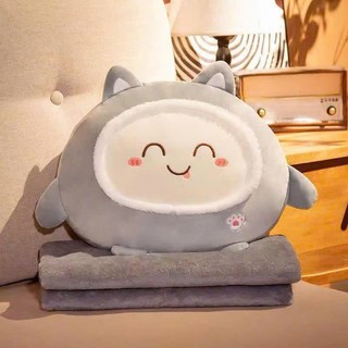 bộ chăn gối văn phòng mẫu mới siêu cute dùng cho học sinh , sinh viên , nhân viên văn phòng , tặng quà dịp lễ