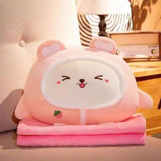 bộ chăn gối văn phòng mẫu mới siêu cute dùng cho học sinh , sinh viên , nhân viên văn phòng , tặng quà dịp lễ