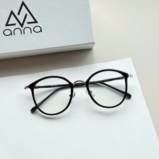 [BACK TO SCHOOL] Gọng kính mắt thời trang ANNA nam nữ dáng tròn chất liệu kim loại cao cấp 2053