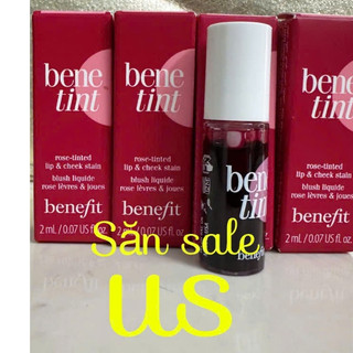( mini )Son tint Benefit Benetint Lip & Cheek Tint cho môi và má các màu hot