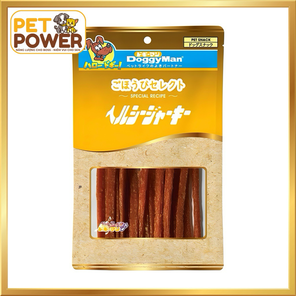 Xúc xích gà sấy 80g DoggyMan