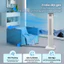 Quạt tháp không cánh Fujihome TF-51E Nhập Khẩu, Quạt mát đứng 3 chế độ gió, có tinh dầu điều khiển từ xa phòng khách ngủ
