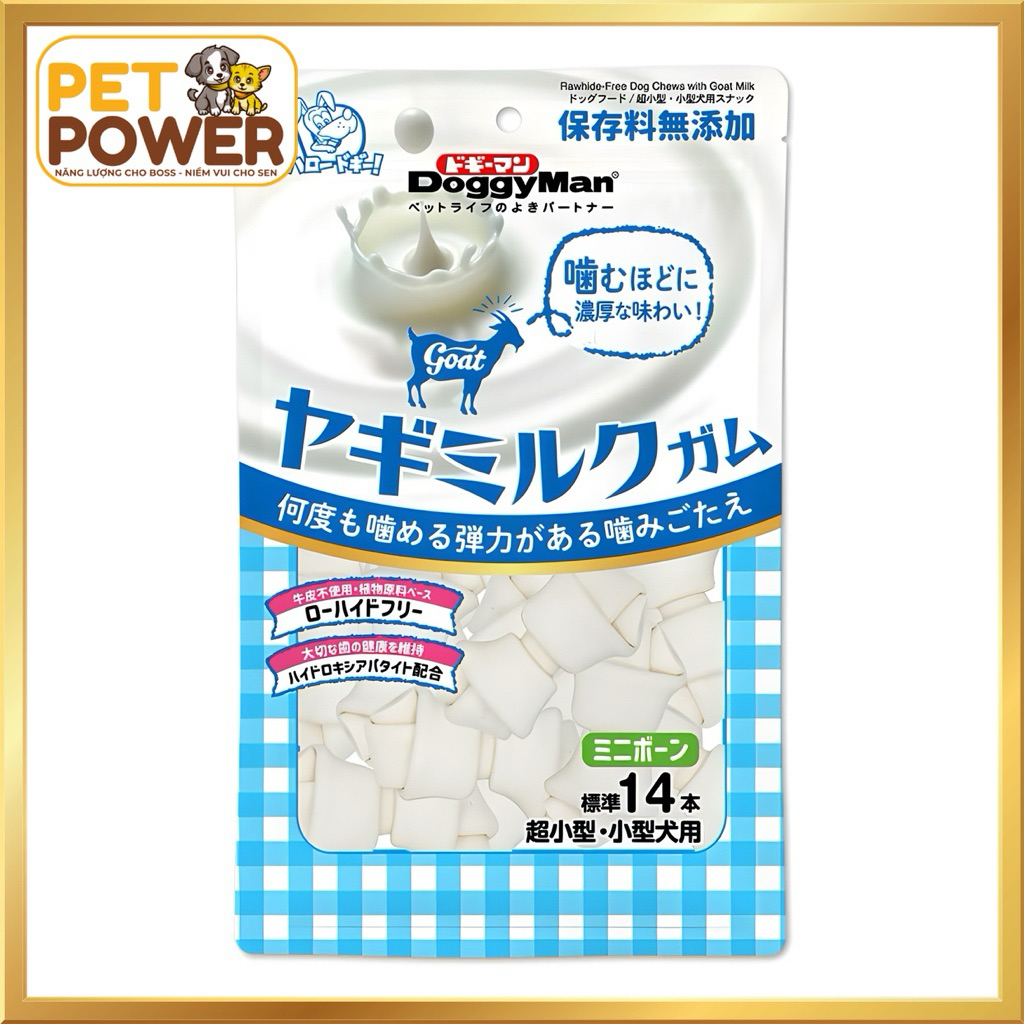 Xương sữa dê mini 14 cây Doggyman