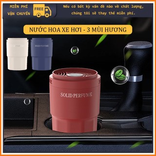 Sáp Thơm Ô Tô - 3 Dòng Hương,Hương Trái Cây & Hoa Tự Nhiên Khử Mùi Xe Hơi Và Tỏa Hương Thơm Mát
