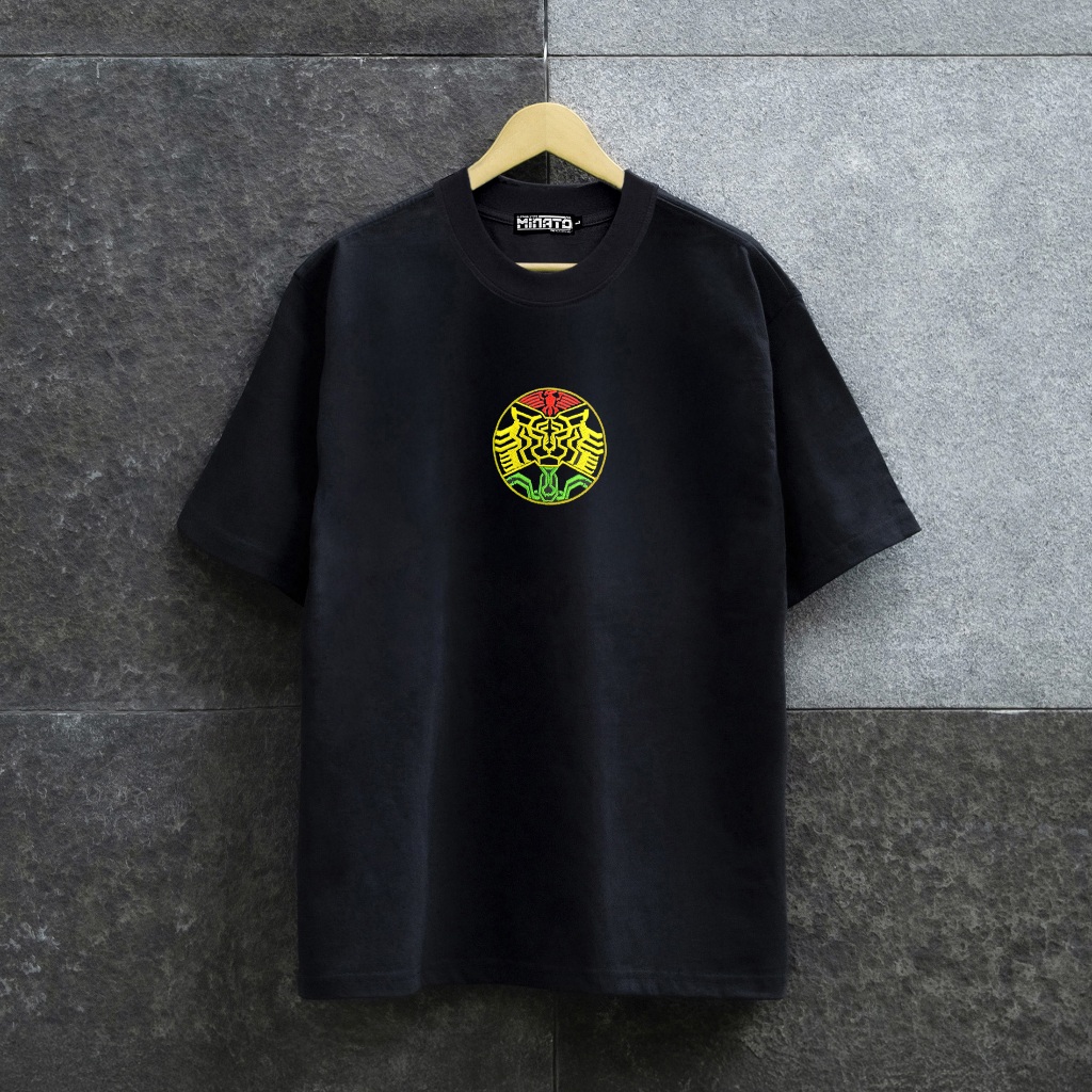 Áo thun Rider OOO Hình Thêu Nam Nữ Unisex Form Rộng Oversized