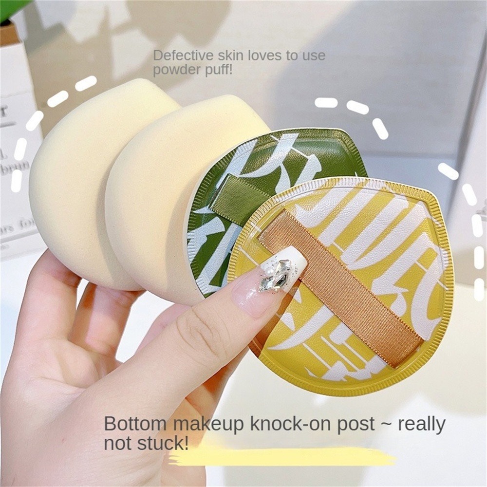 Mút Tán Kem nền Dạng Lỏng, Mút Trang Điểm Mềm Và Đàn Hồi; Bông Phấn Cỡ Lớn XL [Có Hộp] sịn sò