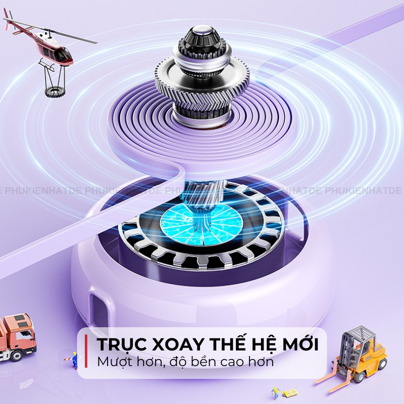 Cáp Rút Chính Hãng WDC-18 | Cáp Sạc Nhanh & Truyền Dữ Liệu 3in1 Chống Rối Tiện Lợi Chân USB