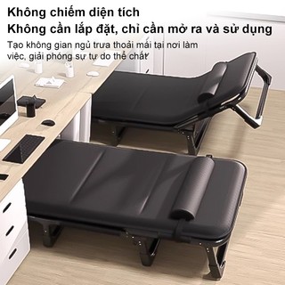 Panda Giường Gấp Gọn 1.9m văn phòng ngủ Khung Thép Cao Cấp Khả năng chịu tải 200kg