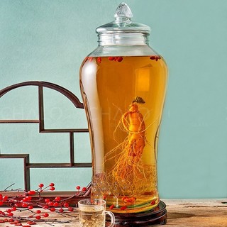 BÌNH THỦY TINH NGÂM RƯỢU KHÔNG VÒI  CHÂN MÂY CAO CẤP