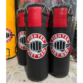 Bao cát Fighter dây xích nhồi sẵn ruột, 1.2 mét - 0.8 mét