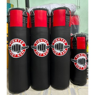 Bao cát Fighter dây xích nhồi sẵn ruột, 1.2 mét - 0.8 mét