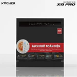 Máy rửa bát Kocher X10 Pro 10 bộ mini để bàn - âm tủ sấy khí tươi ptc bảo hành 2 năm chính hãng — ảnh 2
