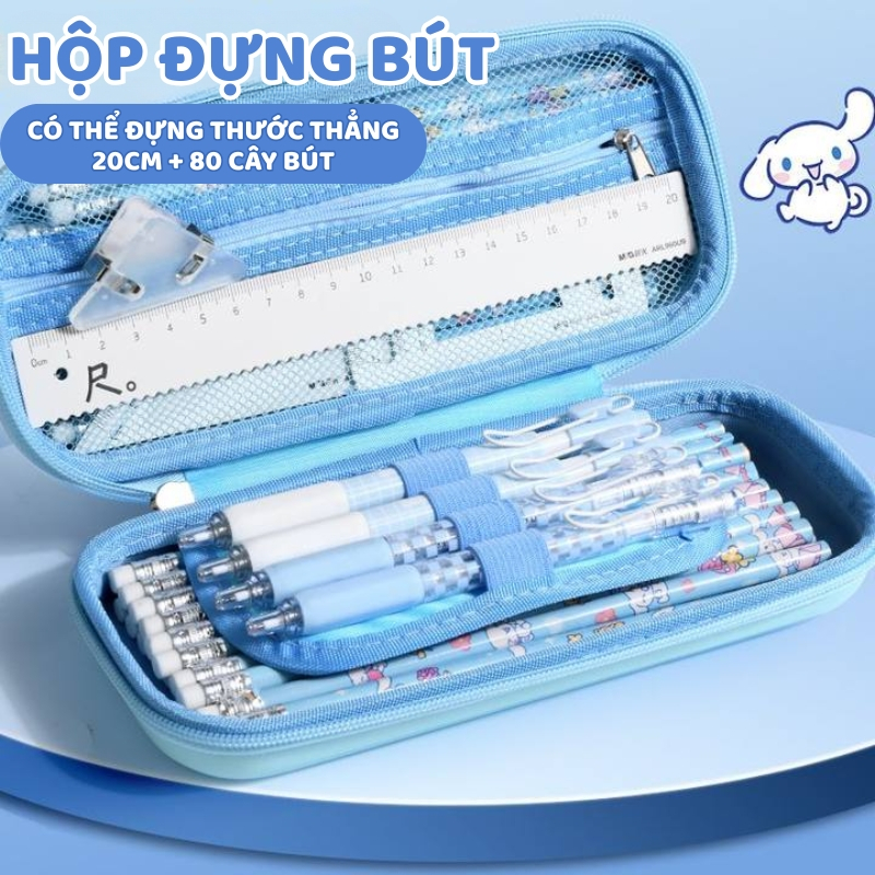 Hộp Bút Chì 3D Cao Cấp - Bóp Viết Dễ Thương Chịu Lực, Có Thể Giặt, Tiện Lợi Cho Bé Cấp 1, Cấp 2