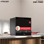 Máy rửa bát Kocher X10 Pro 10 bộ mini để bàn - âm tủ sấy khí tươi ptc bảo hành 2 năm chính hãng — ảnh 3