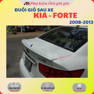 Đuôi gió liền cốp xe Kia Forte, Cerato 2008- 2009 2010 2011 2012 2013 HÀNG MỘC chưa sơn tặng kèm keo 3M