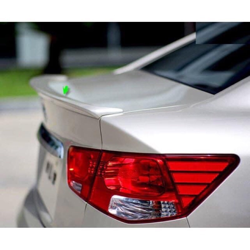 Đuôi gió liền cốp xe Kia Forte, Cerato 2008- 2009 2010 2011 2012 2013 HÀNG MỘC chưa sơn tặng kèm keo 3M