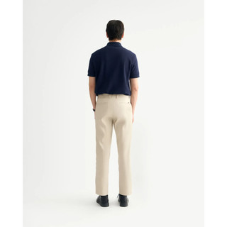 Quần kaki nam đính nhãn kim loại Form Slim cropped - RT 10S25PCA002