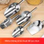 MUỖNG XÚC ĐÁ VIÊN INOX 20CM ĐA NĂNG - Xẻng xúc gạo, xúc thực phẩm, inox chống gỉ, dễ vệ sinh
