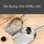 MUỖNG XÚC ĐÁ VIÊN INOX 20CM ĐA NĂNG - Xẻng xúc gạo, xúc thực phẩm, inox chống gỉ, dễ vệ sinh