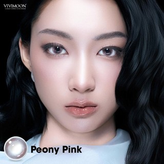 01 Chiếc Kính áp tròng VIVIMOON lens khóa ẩm 1 ngày màu hồng phớt Peony Pink (Giá 1 bên mắt, x2 để đặt 1 đôi)