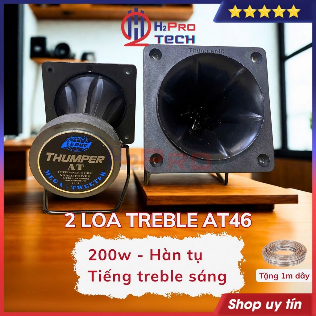 Đôi Loa Siêu Treble Kèn Thumper AT46 200W Âm Cao Sáng Rõ – Loa Tép Rời ...