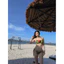 Bikini 2 mảnh màu xanh rêu cúp ngực quần ship nhỏ đi biển ( sẵn hàng - che tên)