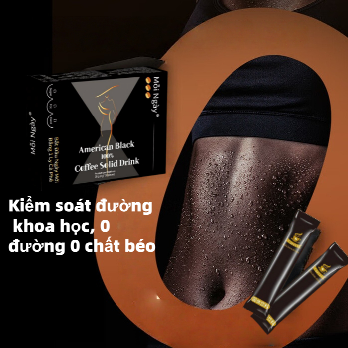 Mỗi Ngày American Black 100% Arabica - Cà phê hạt nguyên chất, đậm đà, thơm ngon, dễ pha, dễ uống - COD