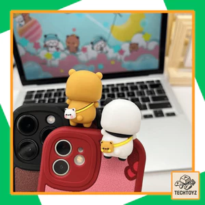 1 Cặp Mô Hình Dán Trang Trí Bubu Dudu Mini – Siêu Dễ Thương, Tặng Kèm Băng Dán