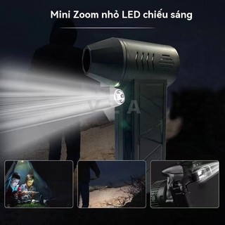 Máy thổi phản lực VZA Mini Turbo – Trợ thủ vệ sinh mạnh mẽ, xóa bay bụi bẩn chỉ trong tích tắc!