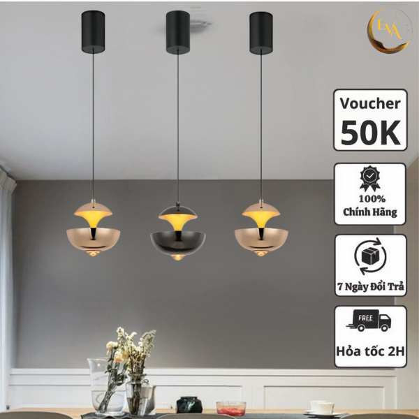 Đèn thả decor EVA AP201 kiểu dáng hiện đại trang trí phòng khách, phòng ngủ, phòng ăn bảo hành 12 tháng