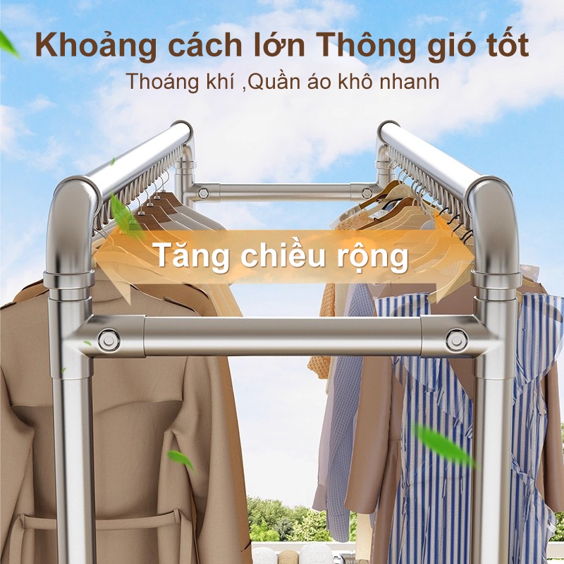 𝐎𝐥𝐢𝐟𝐞 Kệ Treo Quần Ao Loại Đơn Giản Chắc Chắn Giàn Phơi Quần Áo Ống Thép Sào Phơi Đồ Đa Dạng Mẫu Mã