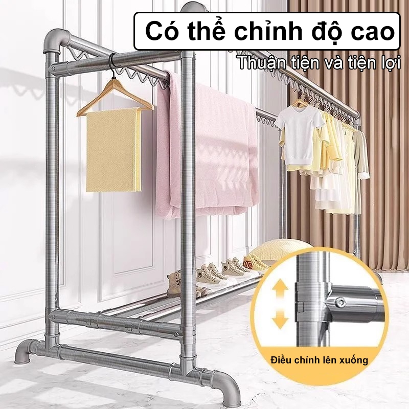 𝐎𝐥𝐢𝐟𝐞 Kệ Treo Quần Ao Loại Đơn Giản Chắc Chắn Giàn Phơi Quần Áo Ống Thép Sào Phơi Đồ Đa Dạng Mẫu Mã